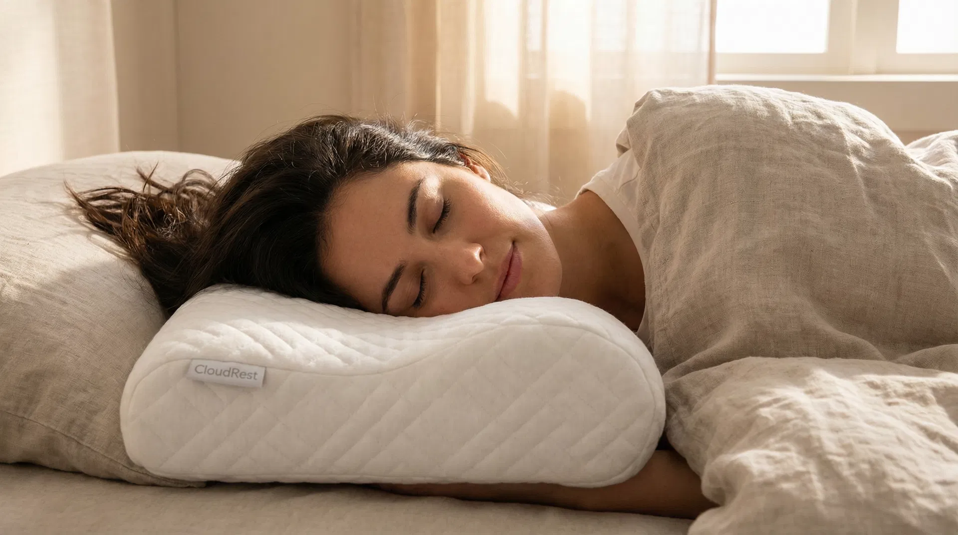 Comfort layer of the Onyx pillow